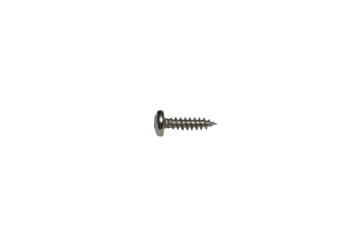 Zinc plated self-tapping screw