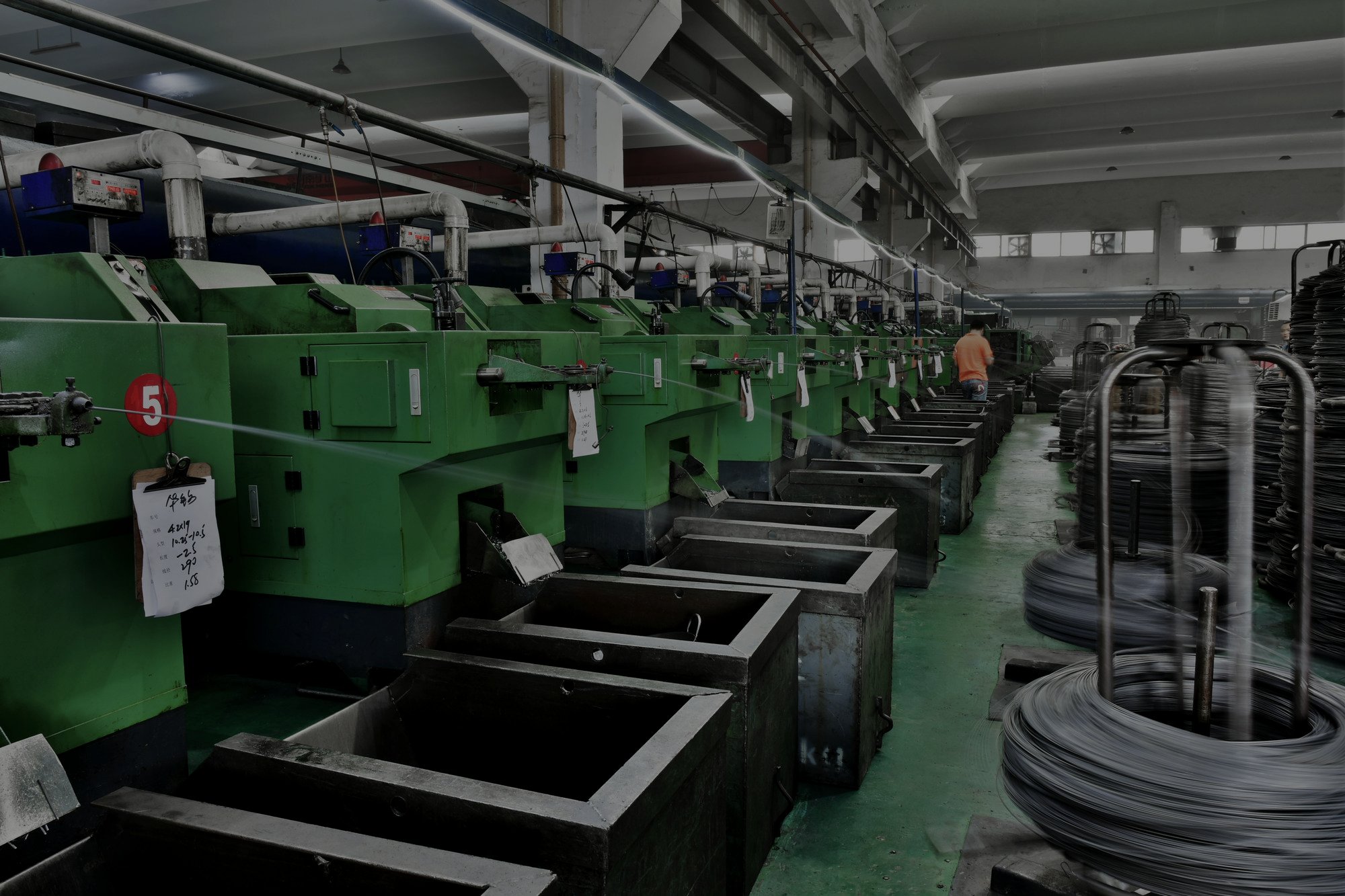 Zinsn fastener production line
