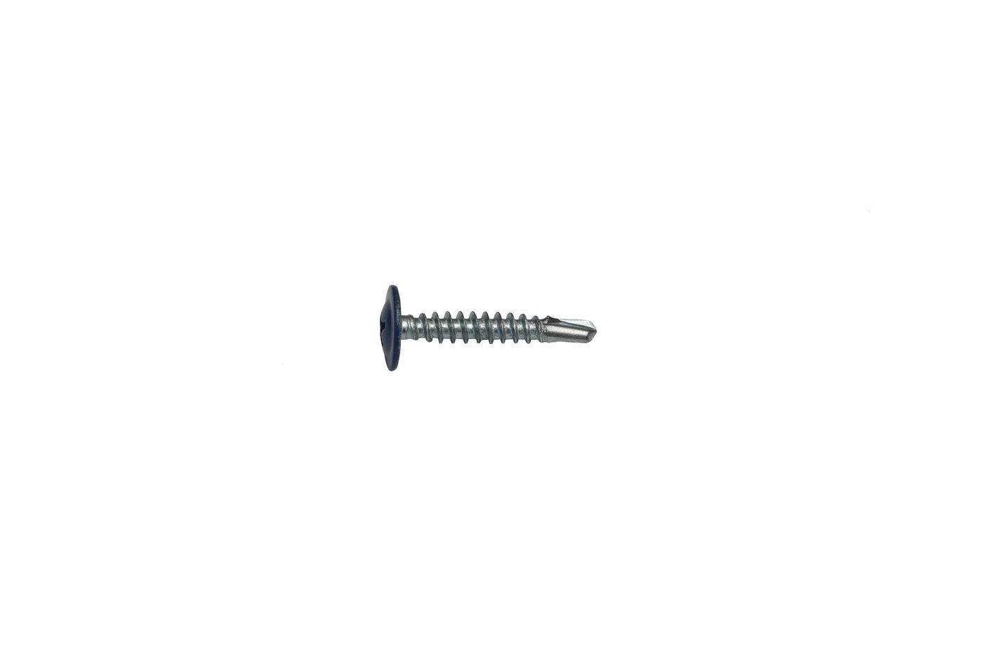 Hex washer head self-drilling Tek screw with EPDM washer