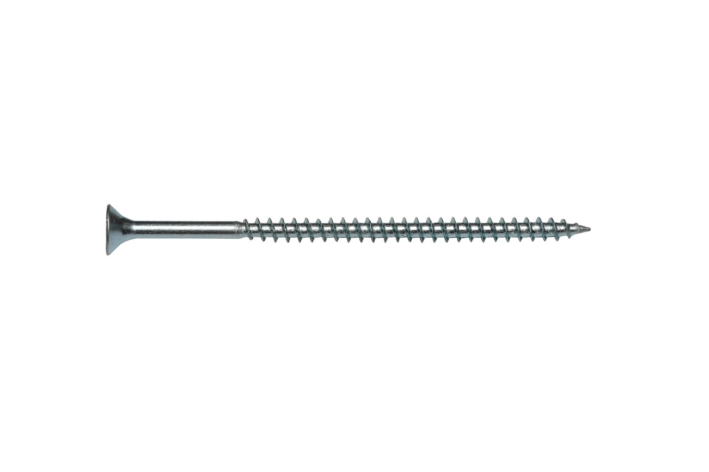 Yellow zinc chipboard screw